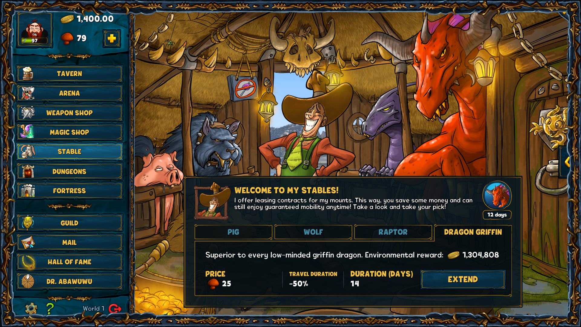 Скриншот из игры Shakes and Fidget Remastered - 7