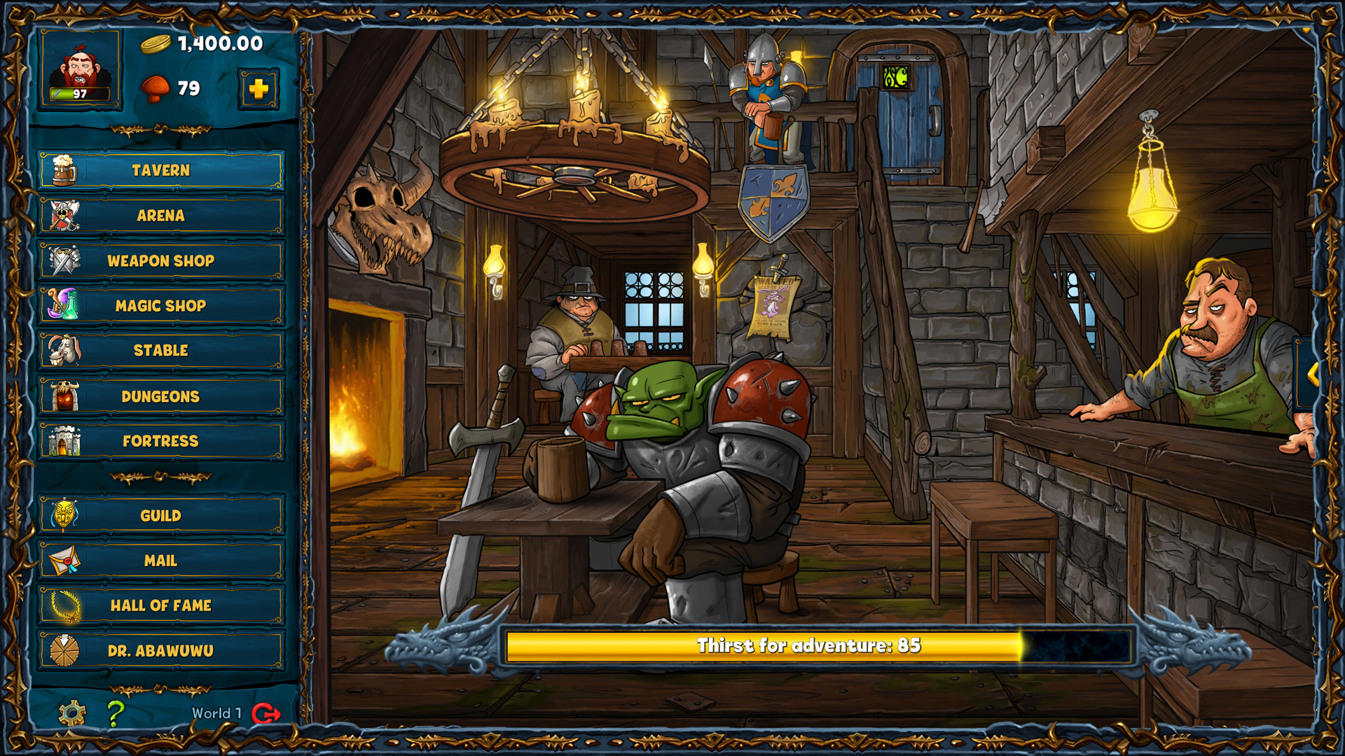 Скриншот из игры Shakes and Fidget Remastered - 2