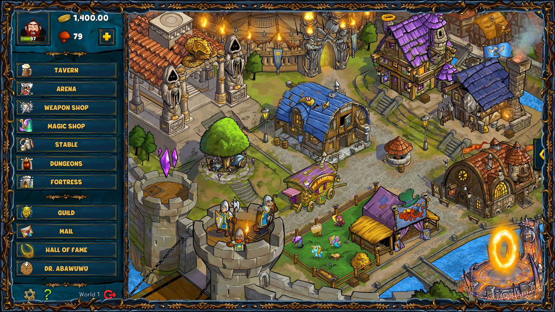 Скриншот из игры Shakes and Fidget Remastered - 3