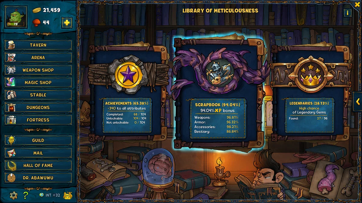 Скриншот из игры Shakes and Fidget - 17