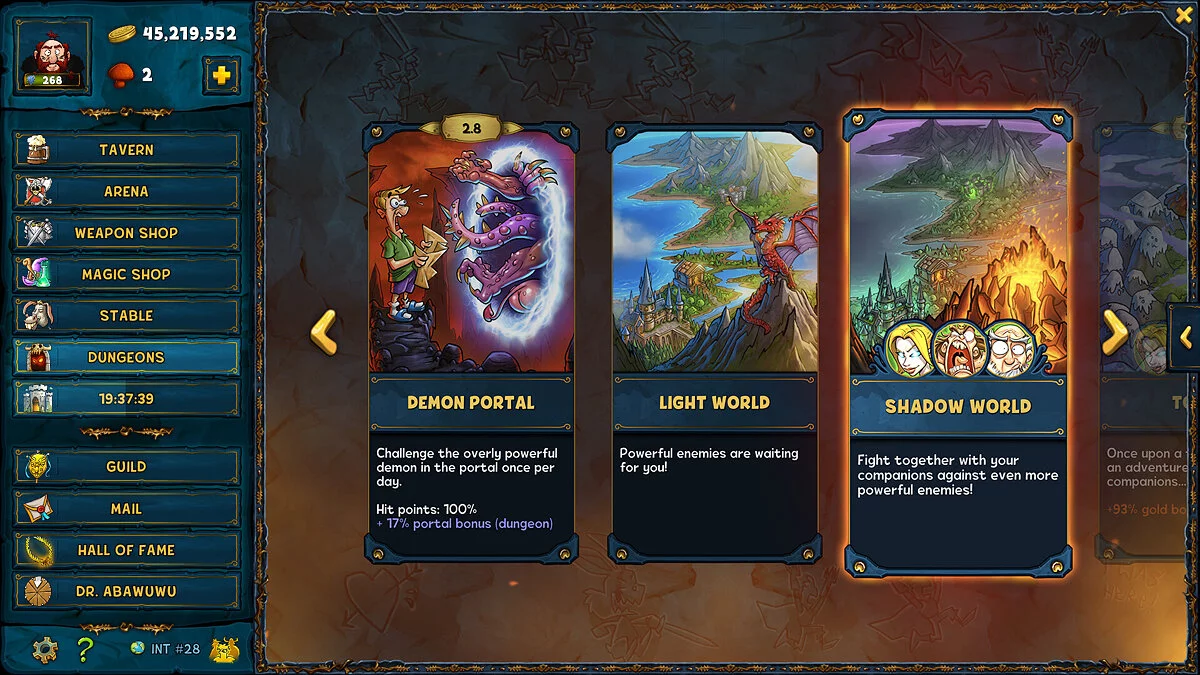 Скриншот из игры Shakes and Fidget - 26