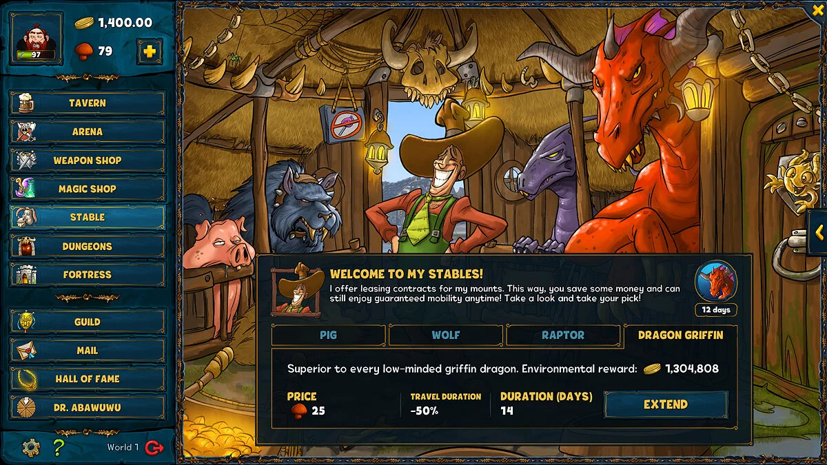 Скриншот из игры Shakes and Fidget - 31