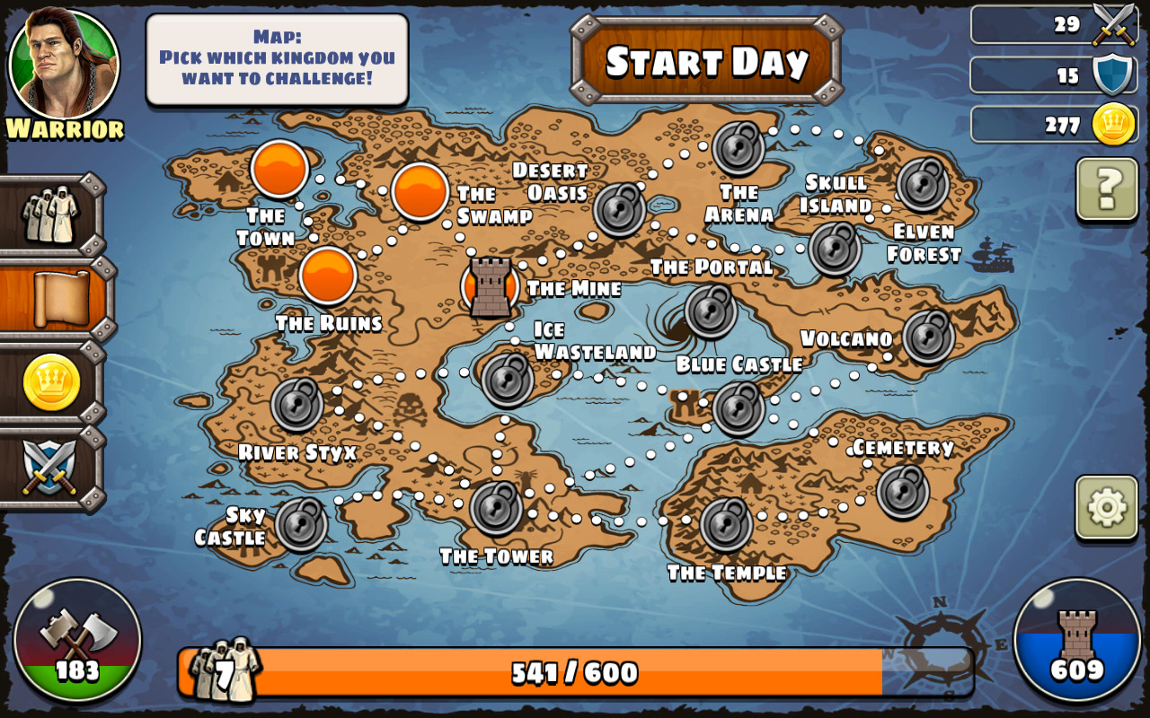 Скриншот из игры Age of Castles: Warlords - 21