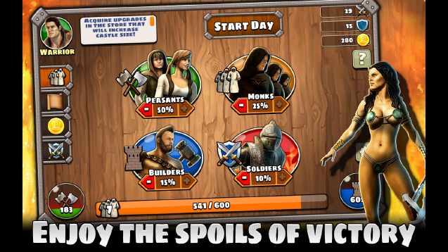 Скриншот из игры Age of Castles: Warlords - 14