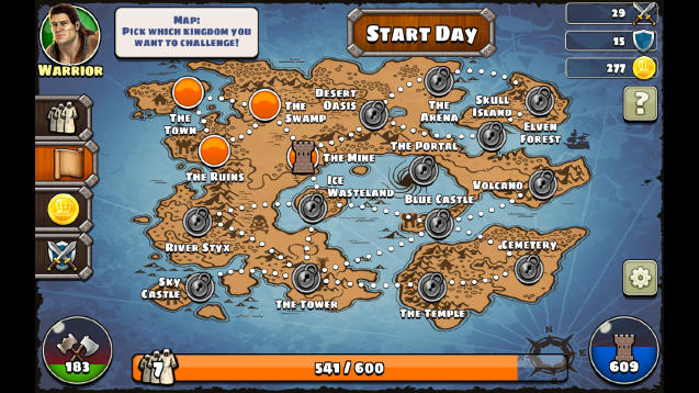 Скриншот из игры Age of Castles: Warlords - 4