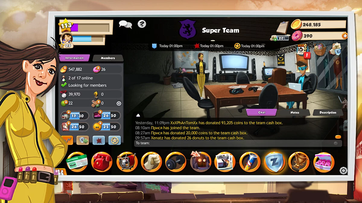 Скриншот из игры Hero Zero - 2