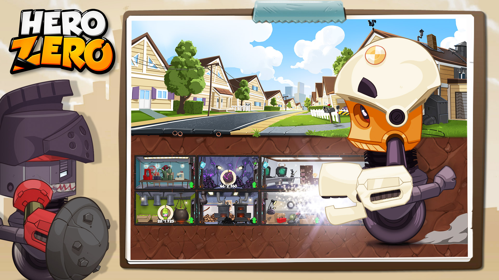 Скриншот из игры Hero Zero - 1