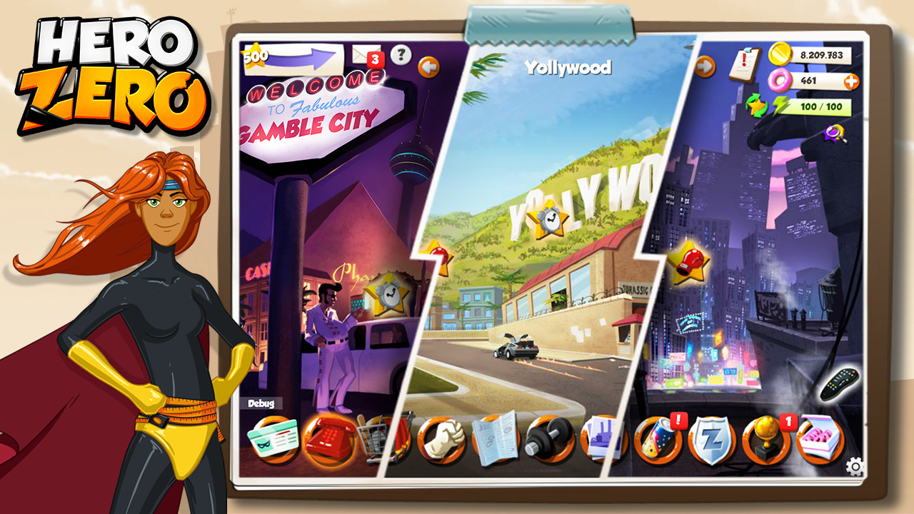 Скриншот из игры Hero Zero - 11