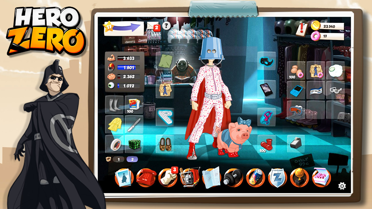 Скриншот из игры Hero Zero - 4