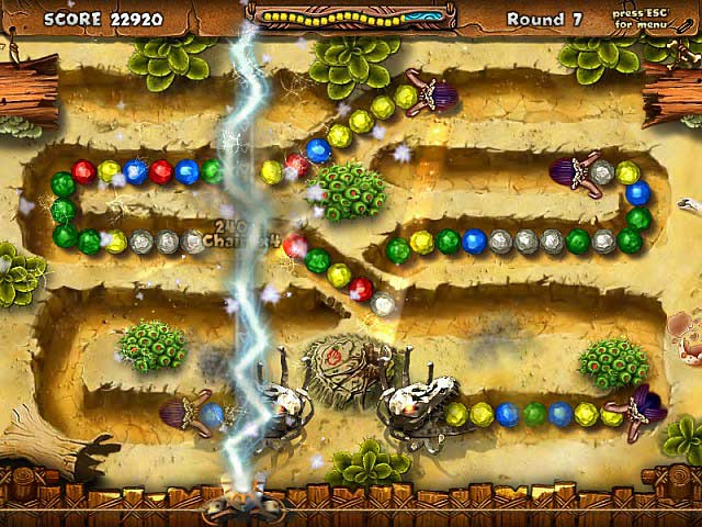 Скриншот из игры Stoneloops! of Jurassica - 3