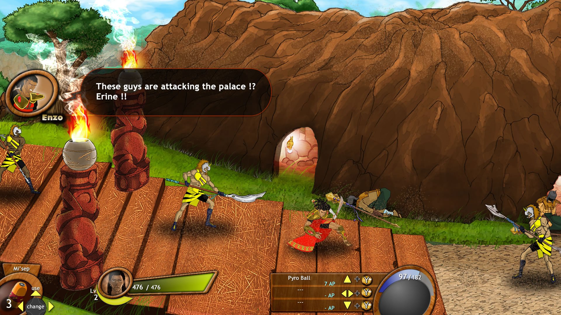 Скриншот из игры Aurion: Legacy of the Kori-Odan - 2