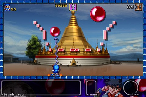 Скриншот из игры Pang Mobile - 2