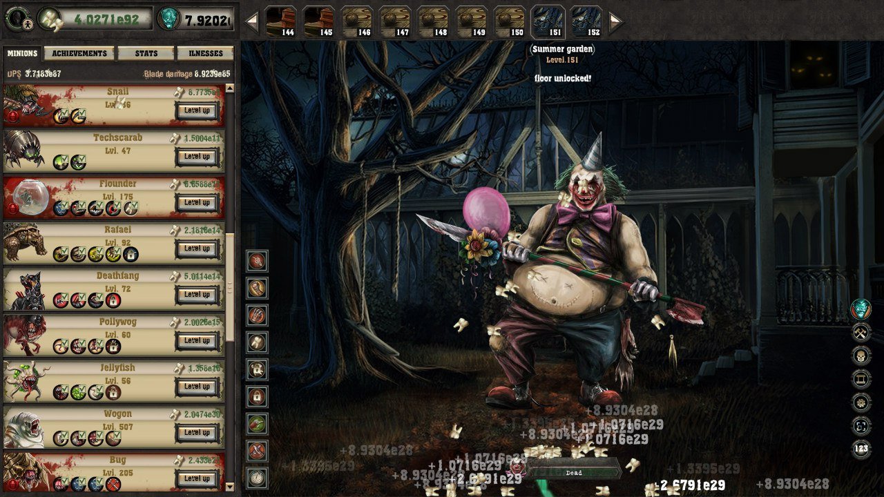 Скриншот из игры Insanity Clicker - 5