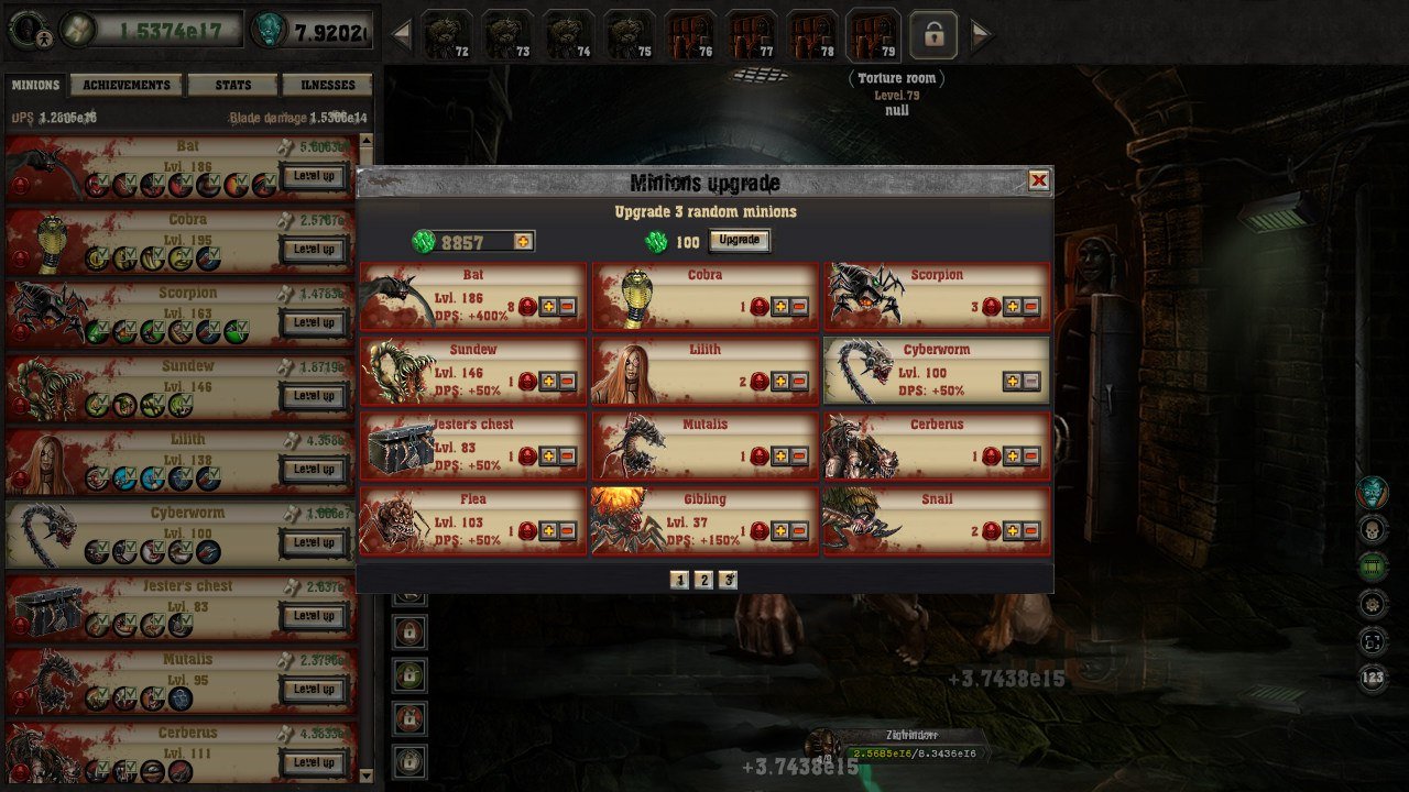 Скриншот из игры Insanity Clicker - 6