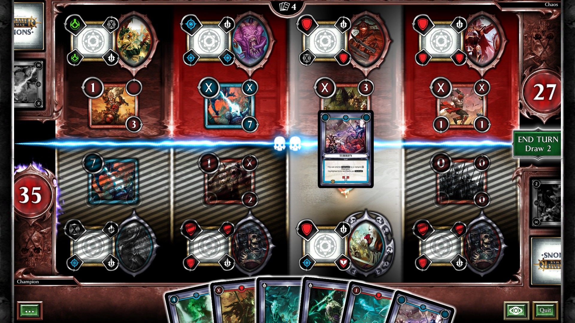 Скриншот из игры Warhammer: Age of Sigmar Champions - 8