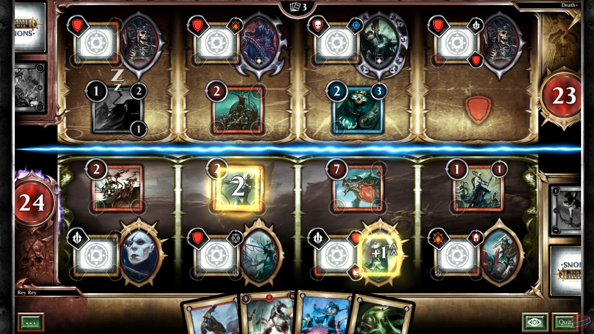 Скриншот из игры Warhammer: Age of Sigmar Champions - 7