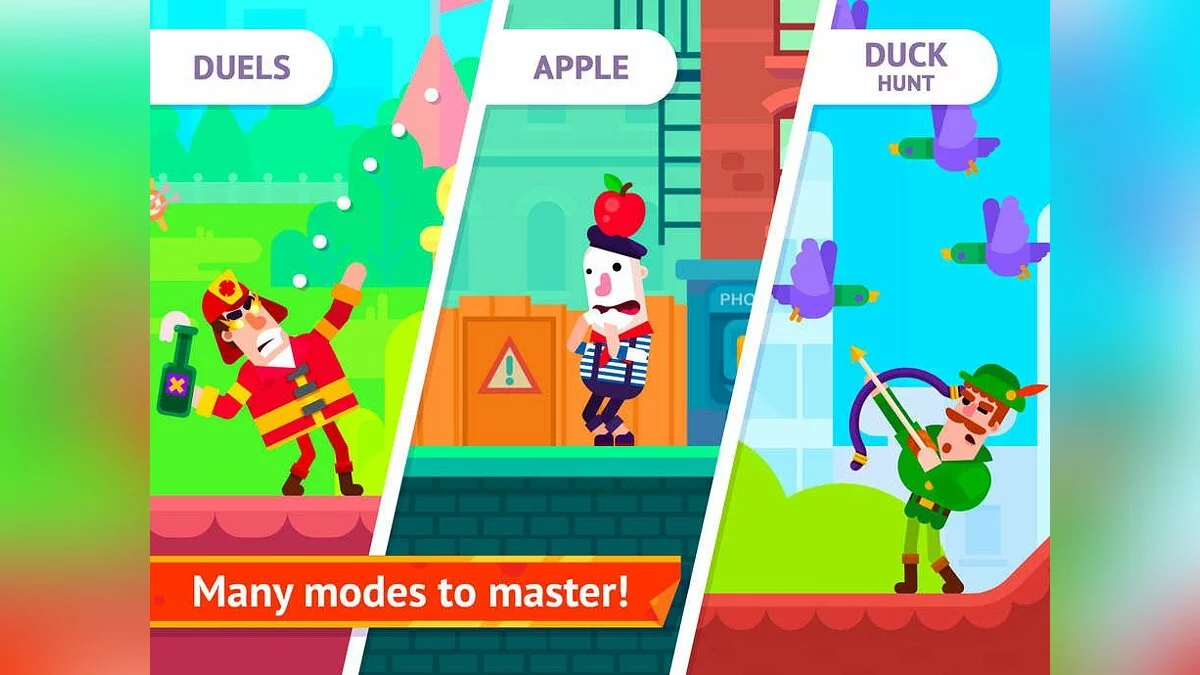 Скриншот из игры Bowmasters - 7