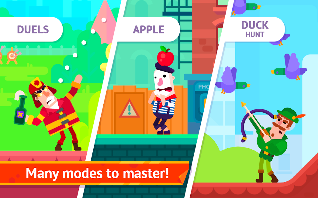 Скриншот из игры Bowmasters - 1