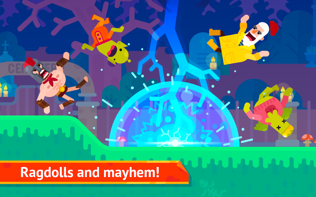 Скриншот из игры Bowmasters - 3