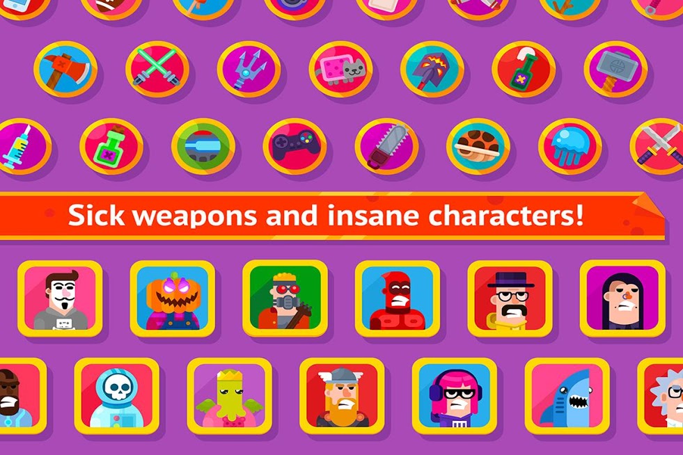 Скриншот из игры Bowmasters - 4