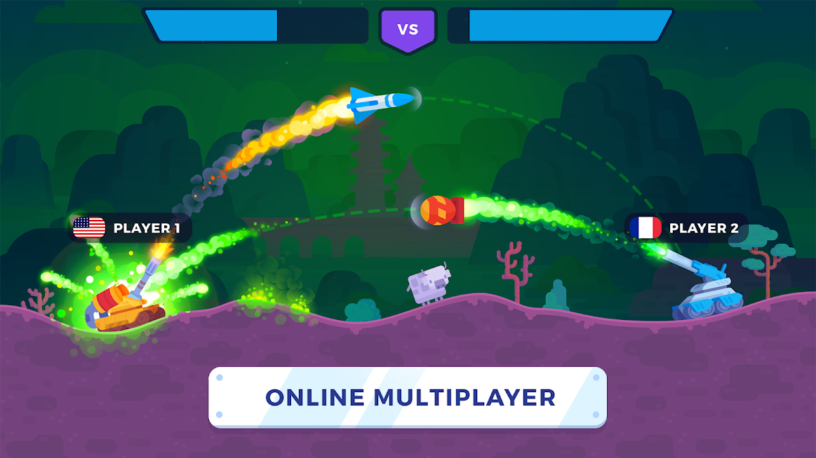Скриншот из игры Tank Stars - 4