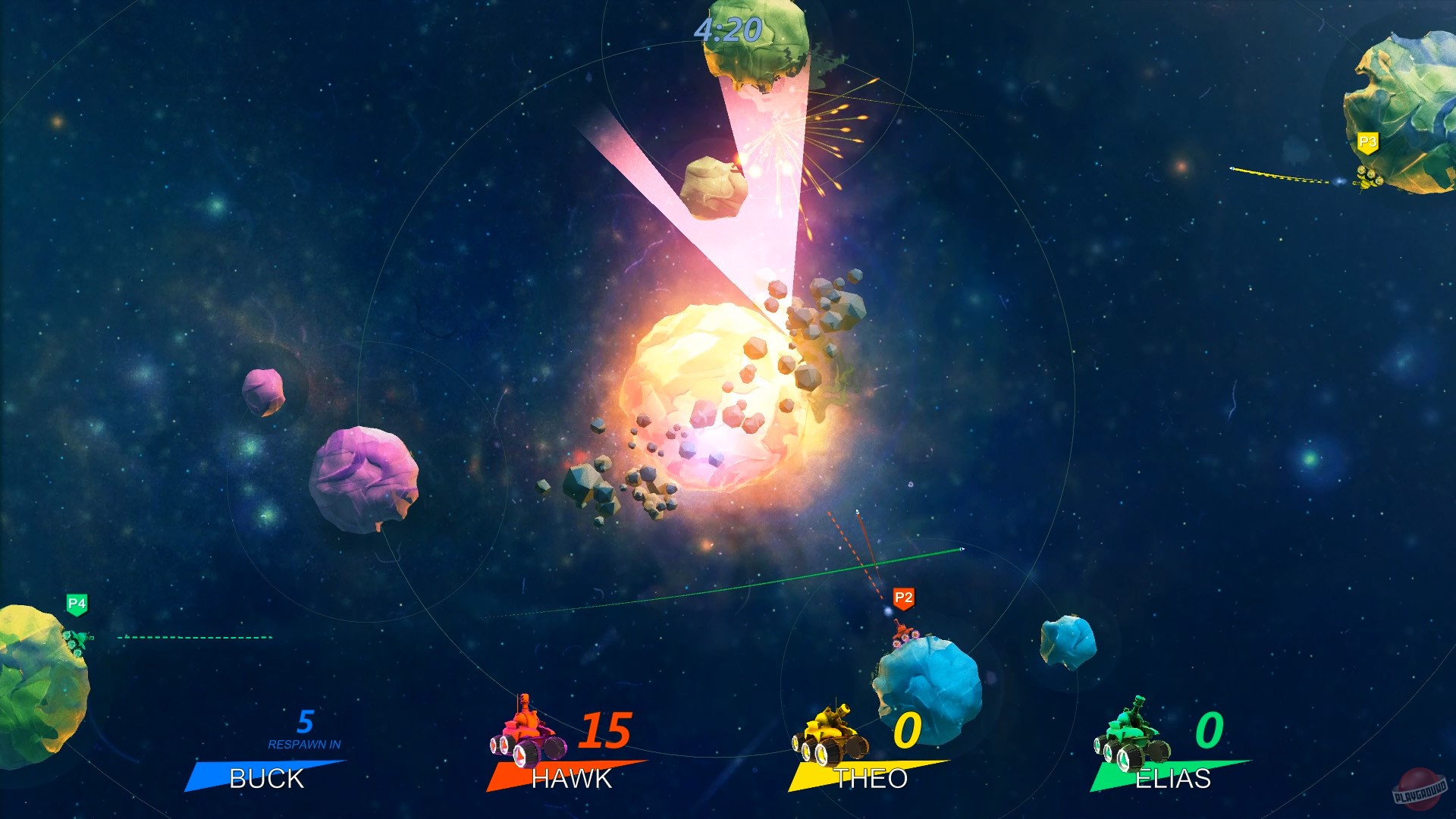 Скриншот из игры Moonshot - 13