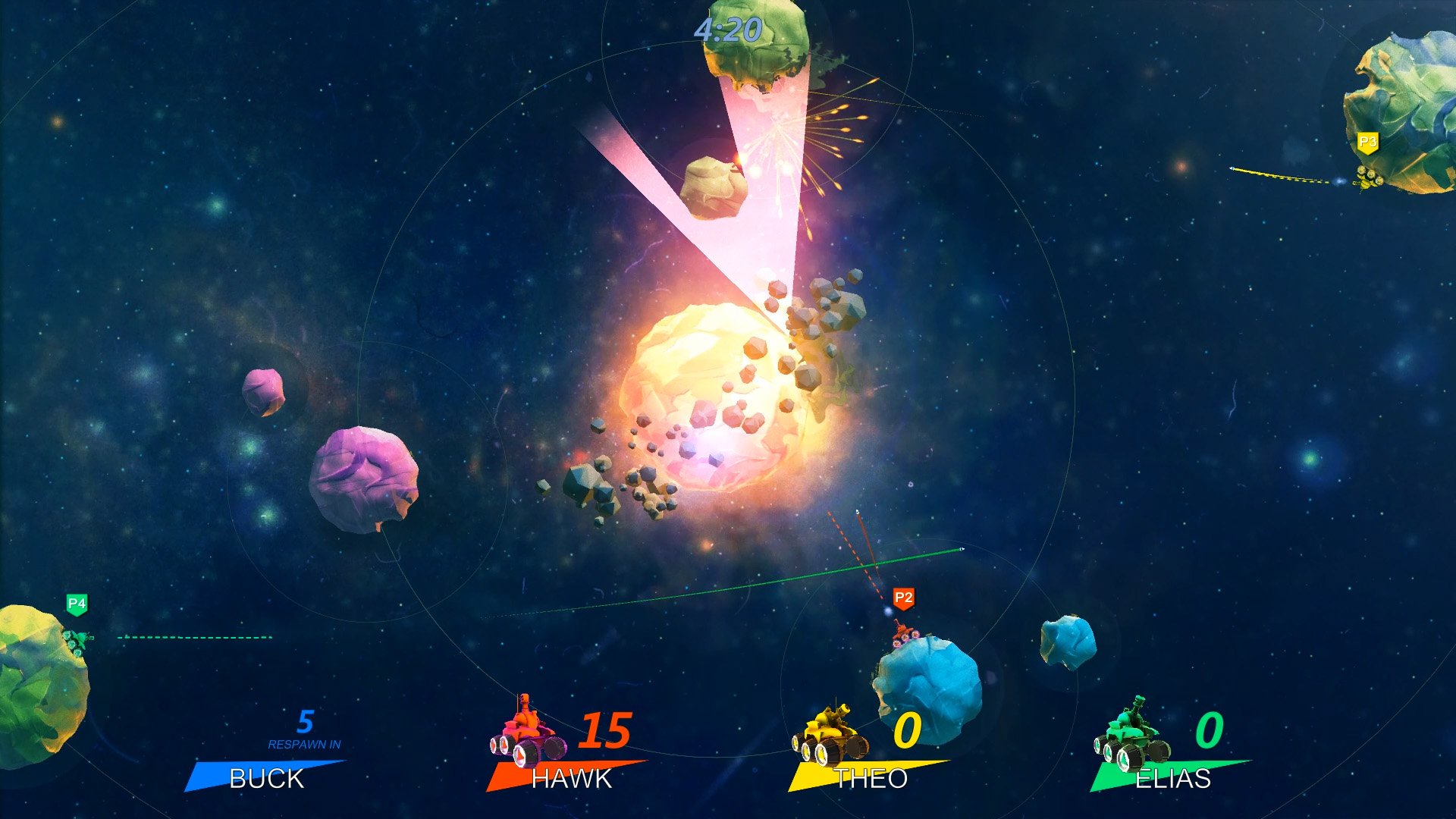 Скриншот из игры Moonshot - 1