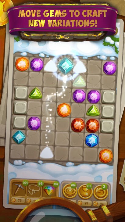 Скриншот из игры Gemcrafter: Puzzle Journey - 1