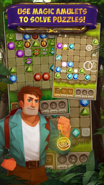 Скриншот из игры Gemcrafter: Puzzle Journey - 3
