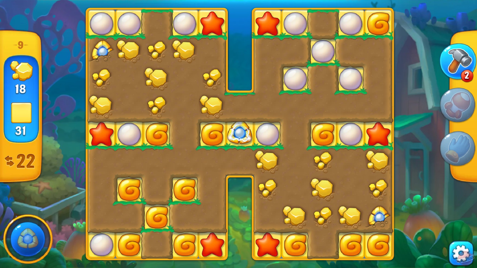 Скриншот из игры Fishdom - 25