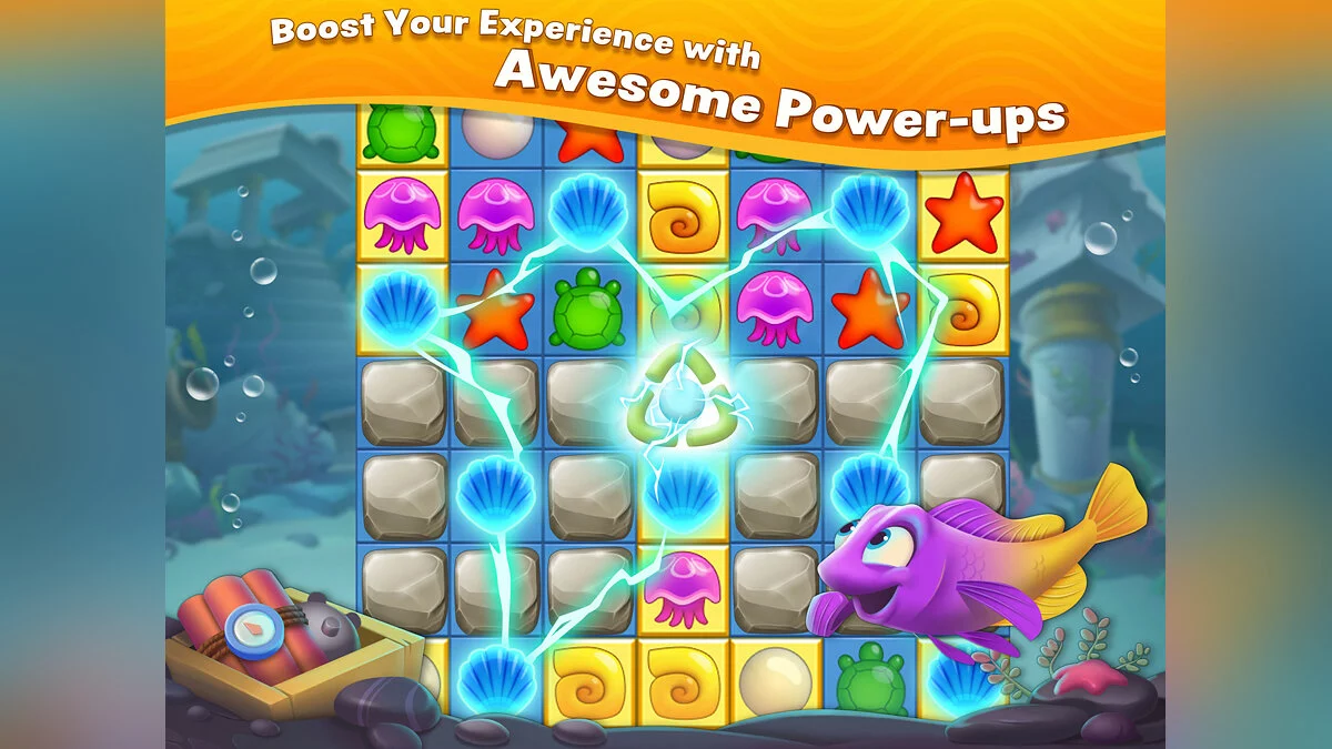 Скриншот из игры Fishdom - 22