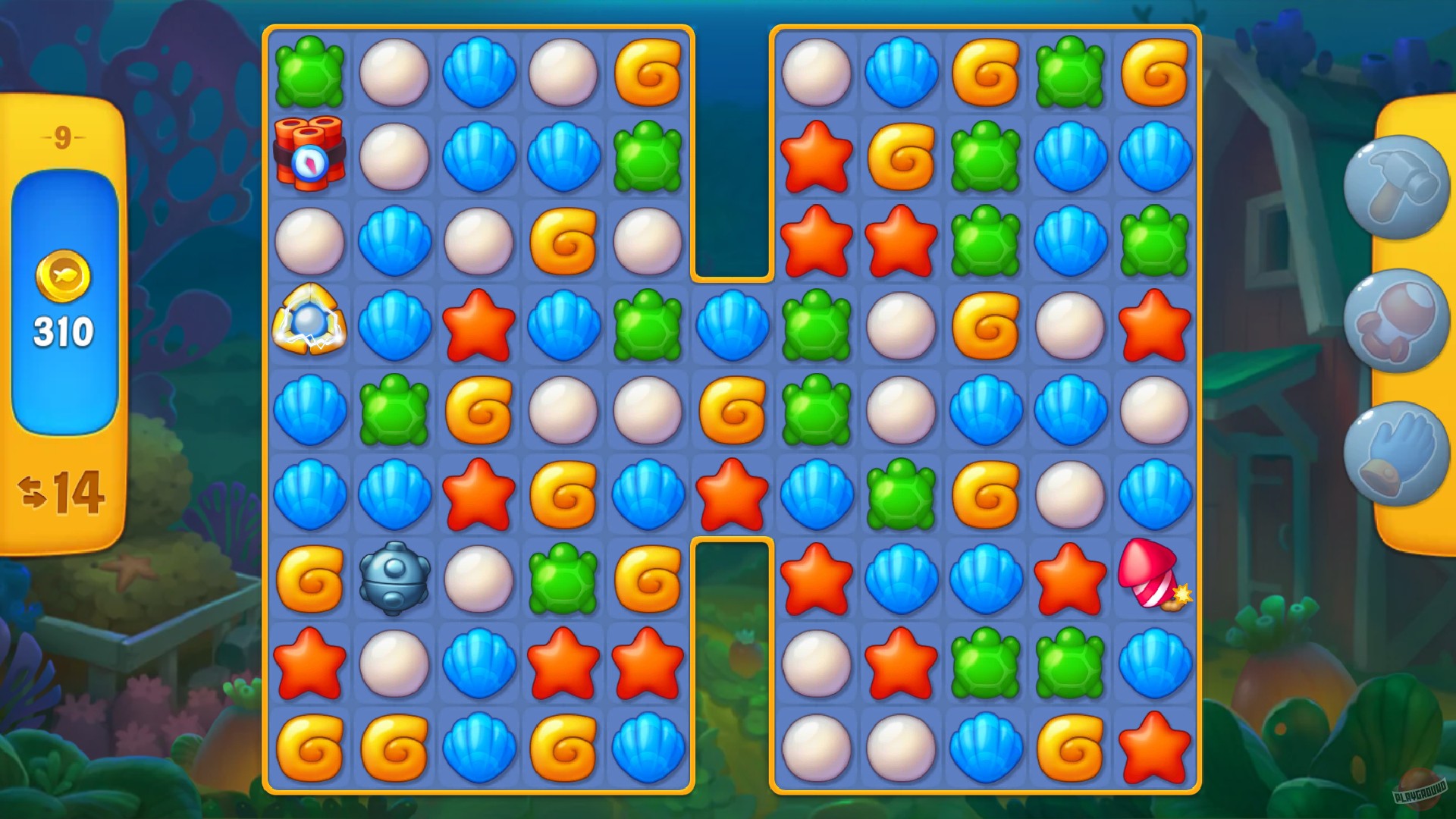 Скриншот из игры Fishdom - 10