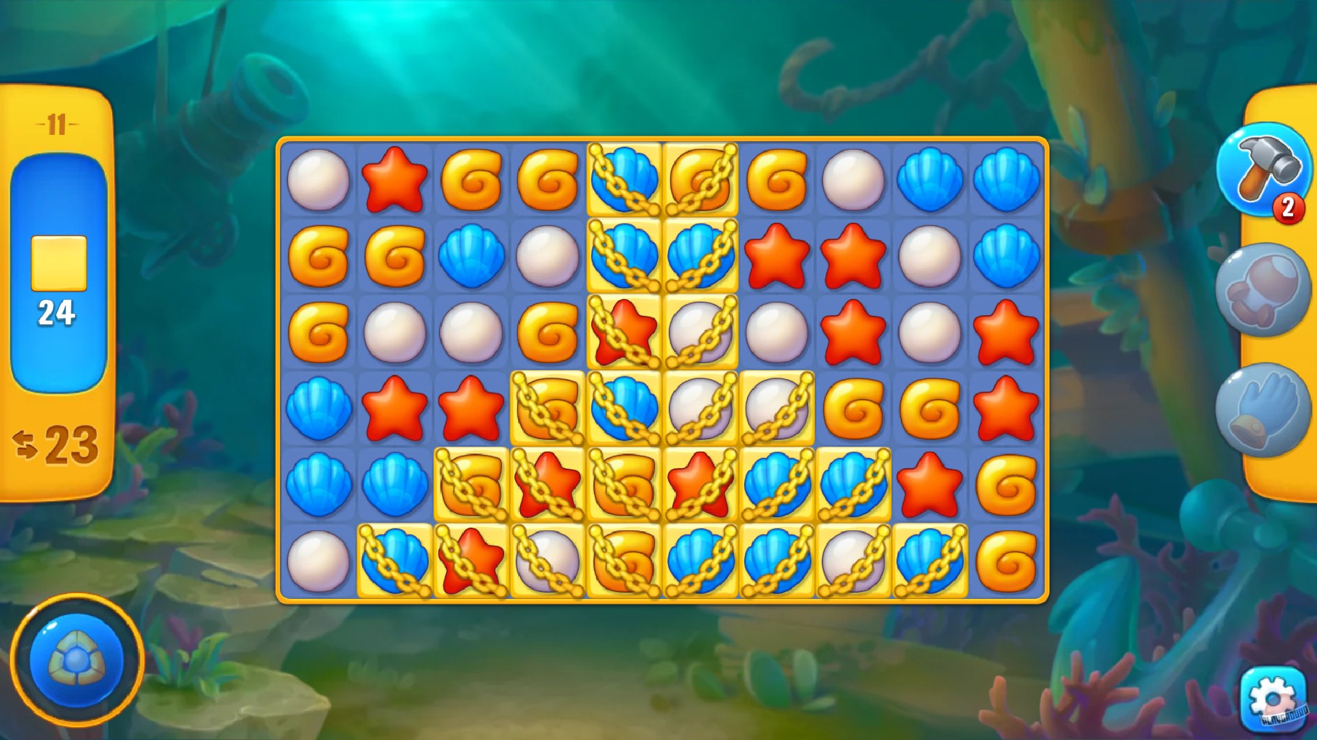 Скриншот из игры Fishdom - 11