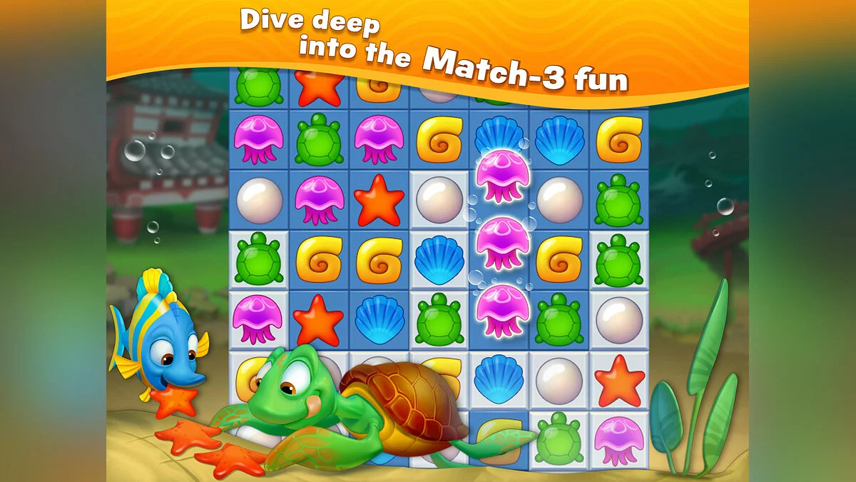 Скриншот из игры Fishdom - 8