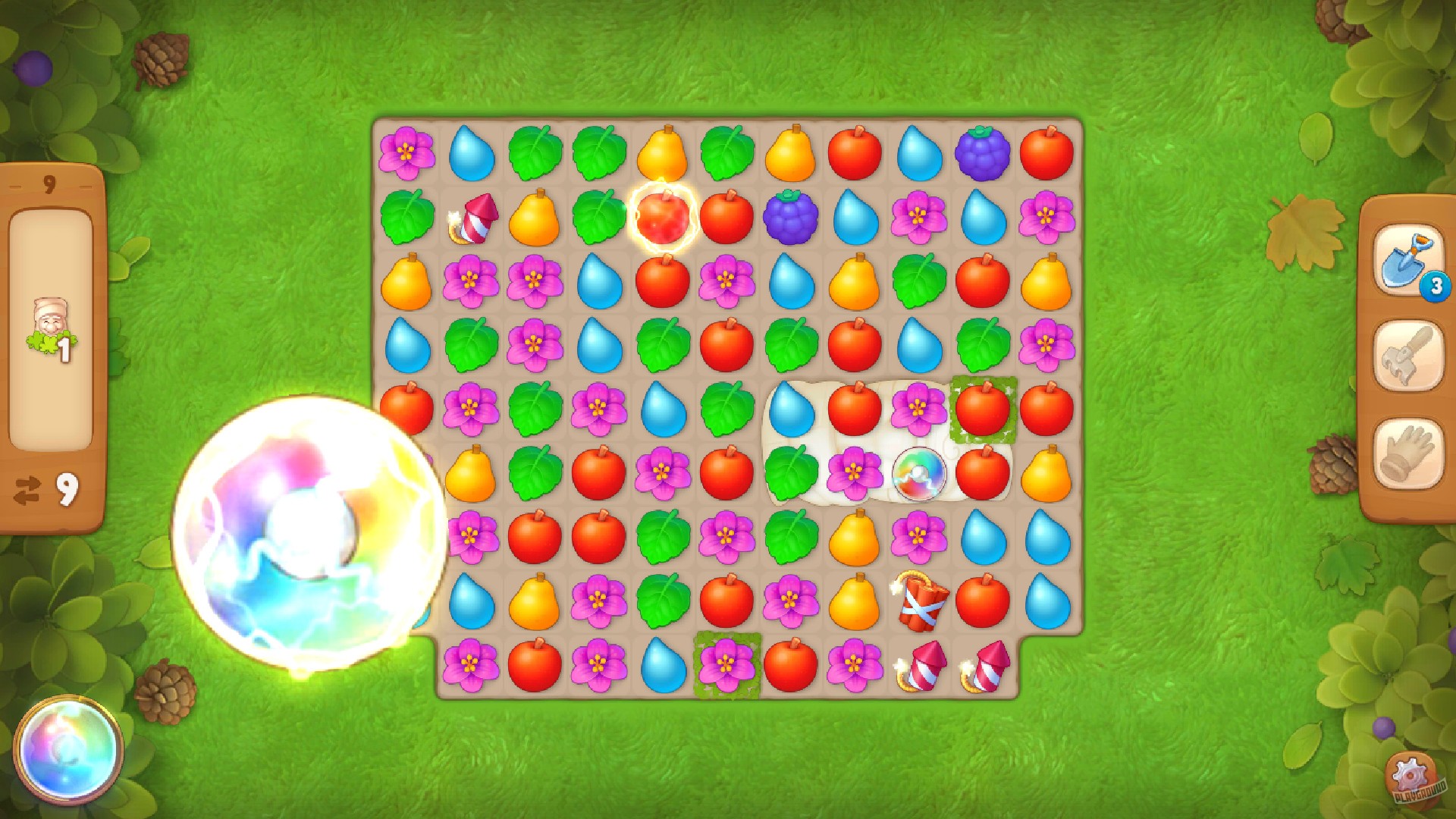 Скриншот из игры Gardenscapes - 39