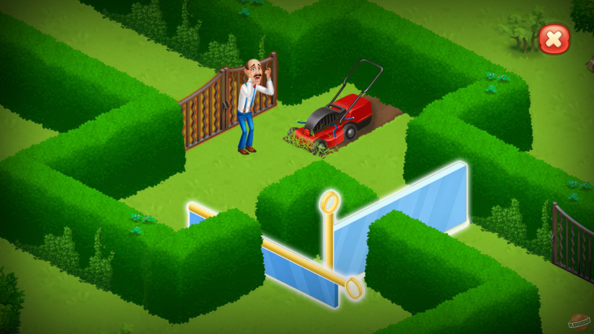 Скриншот из игры Gardenscapes - 47