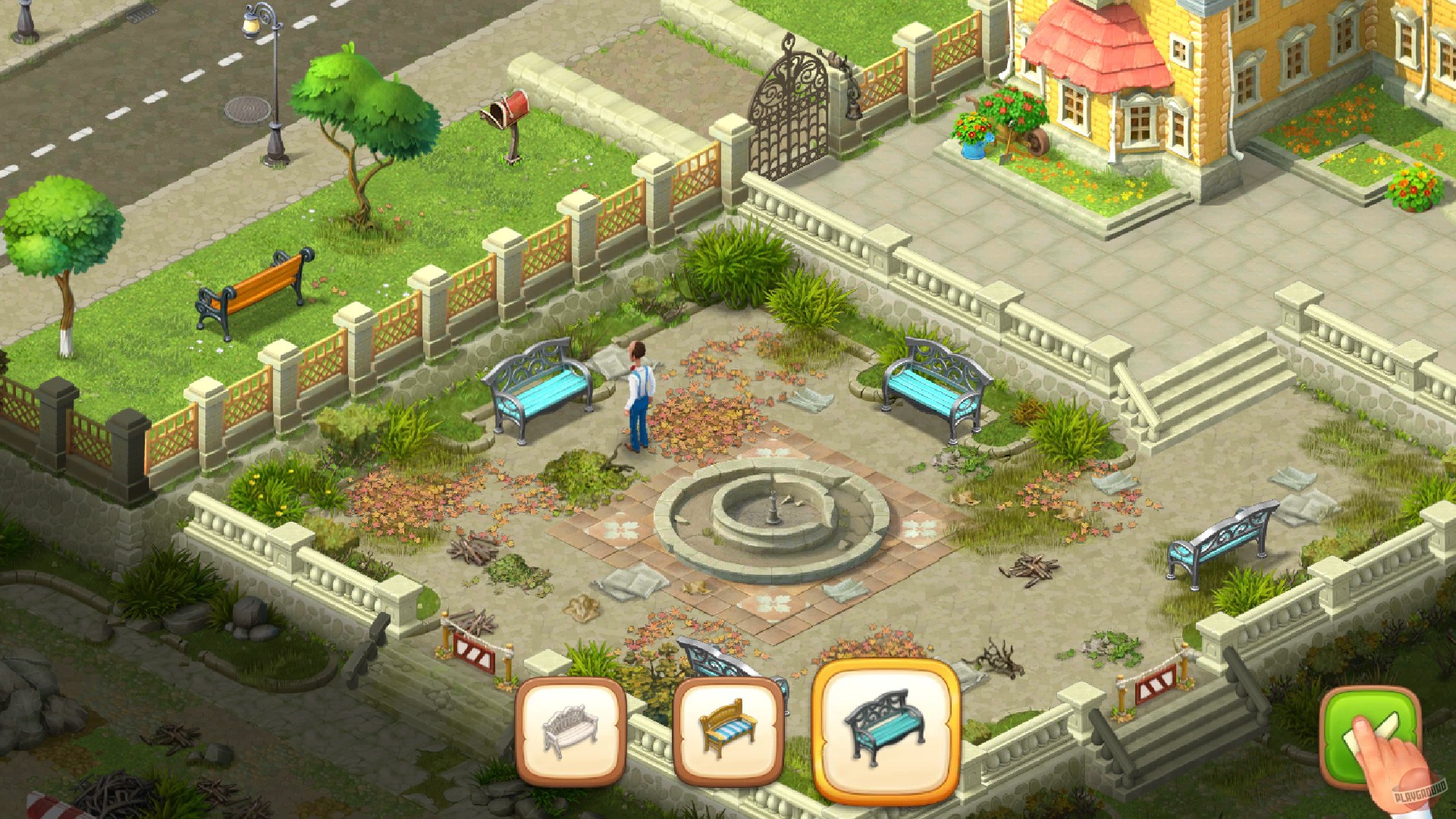 Скриншот из игры Gardenscapes - 34