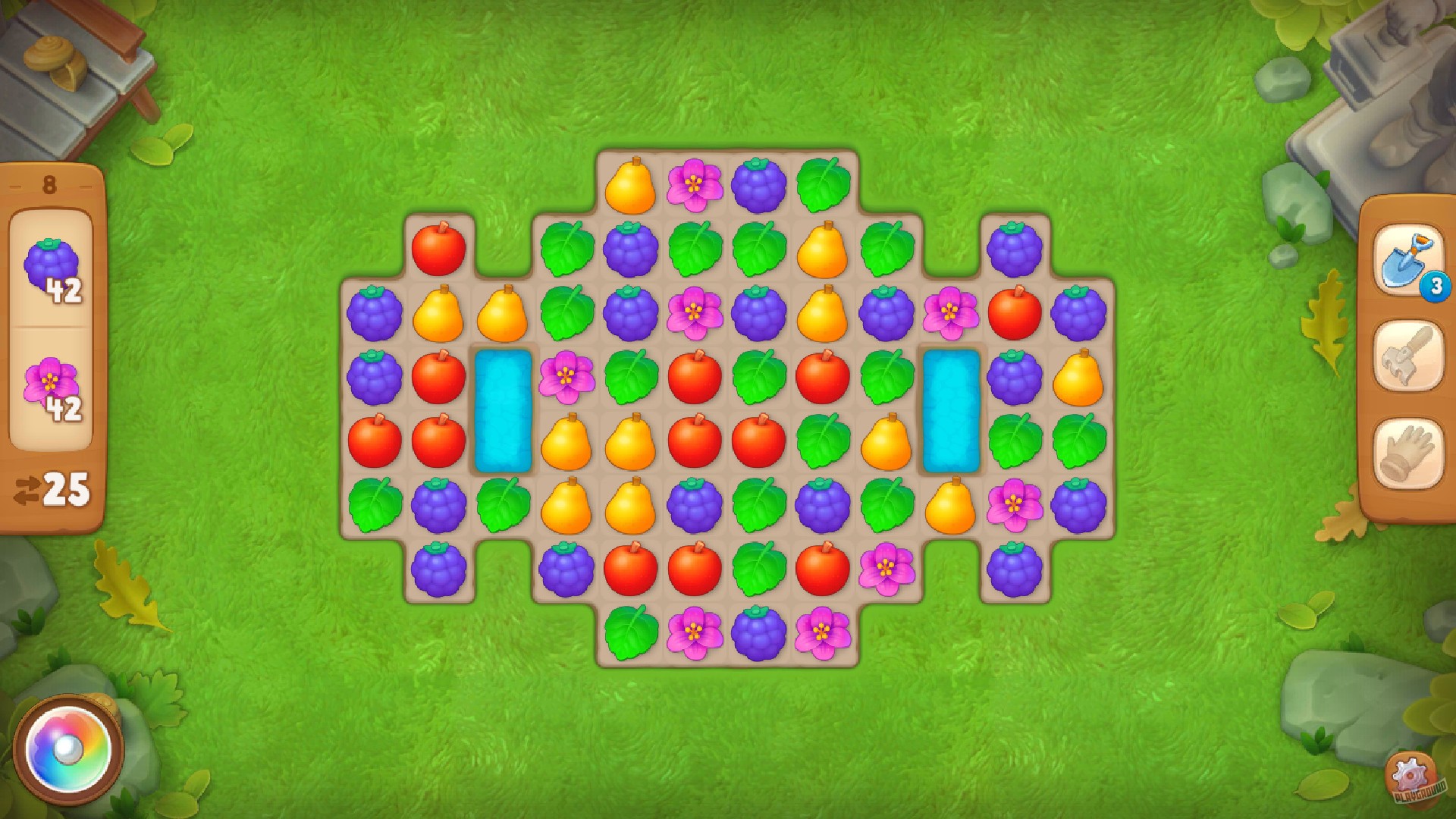 Скриншот из игры Gardenscapes - 42