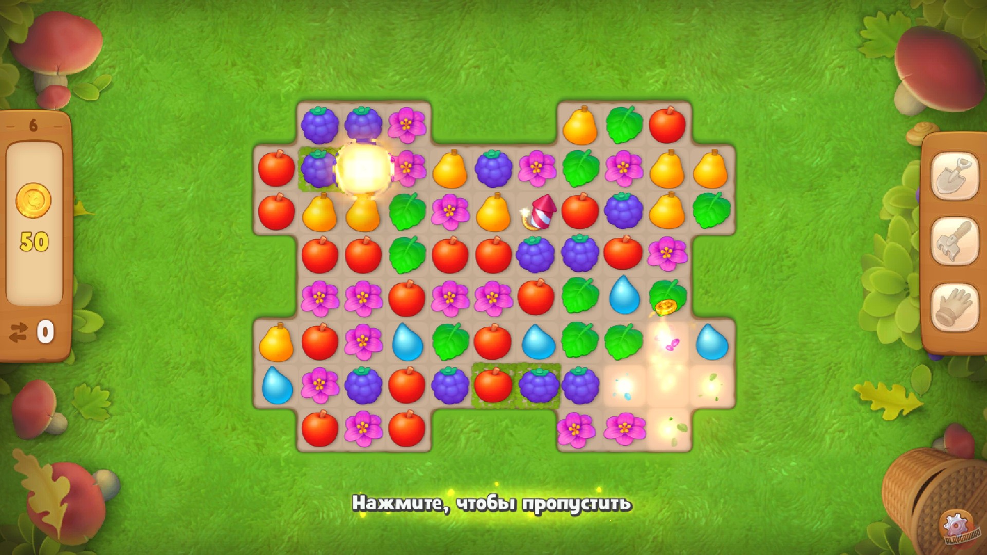 Скриншот из игры Gardenscapes - 17