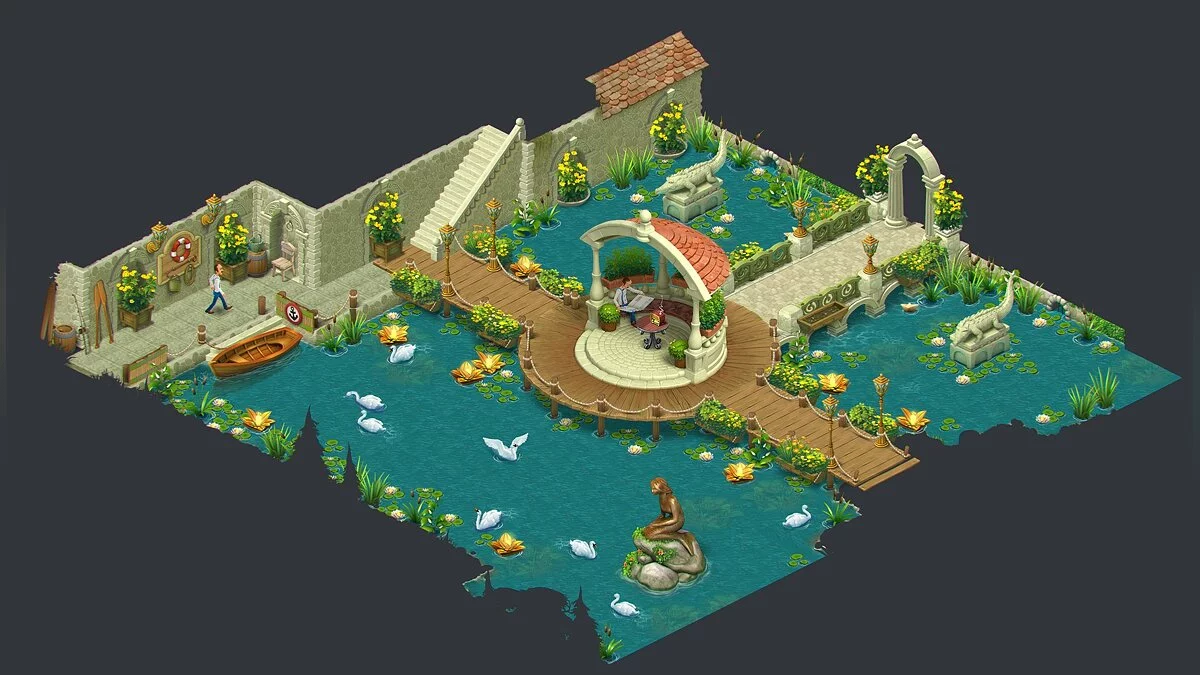 Скриншот из игры Gardenscapes - 28