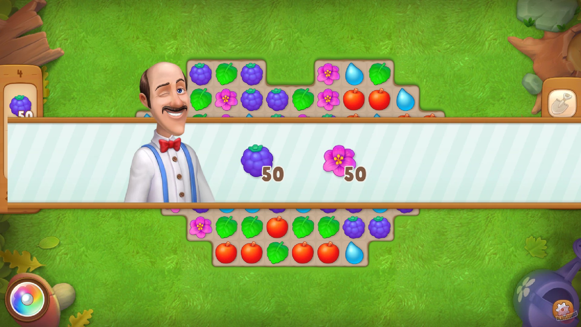 Скриншот из игры Gardenscapes - 49