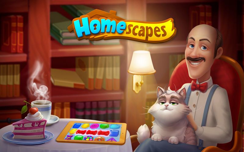 Скриншот из игры Homescapes - 78