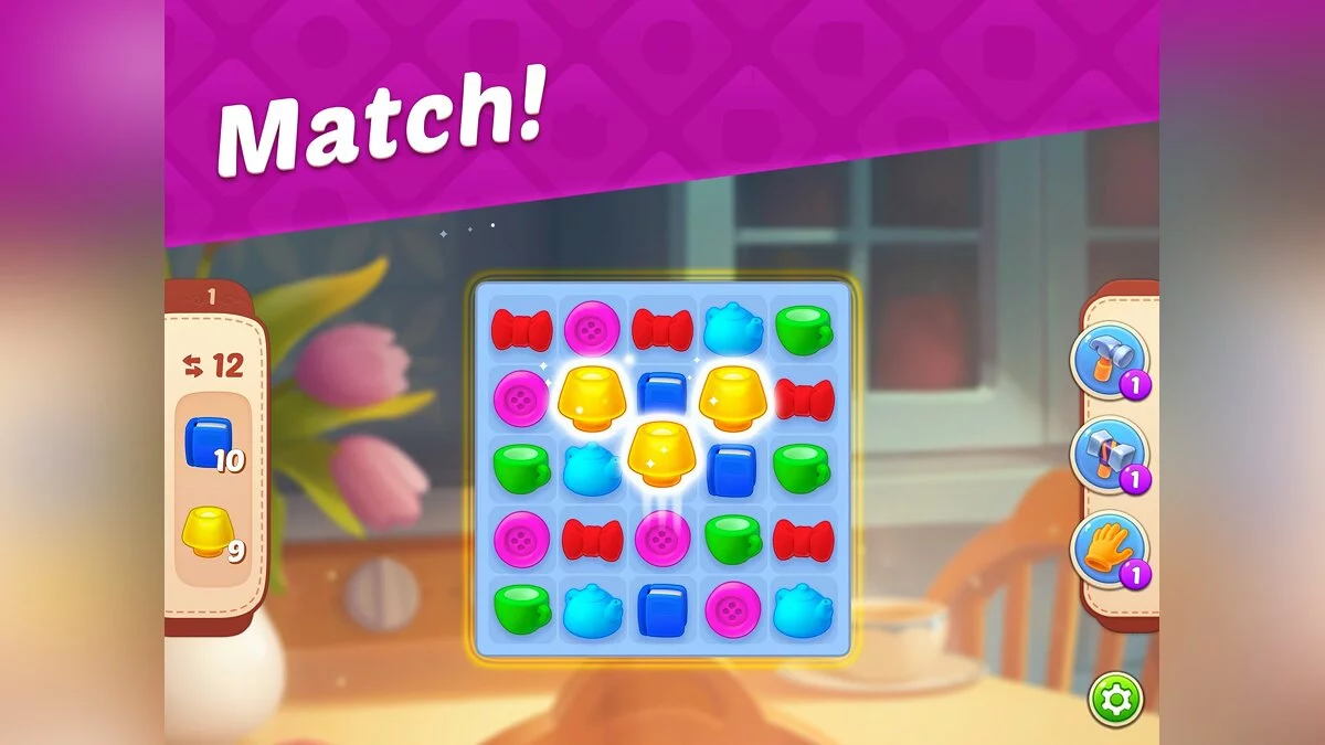 Скриншот из игры Homescapes - 37