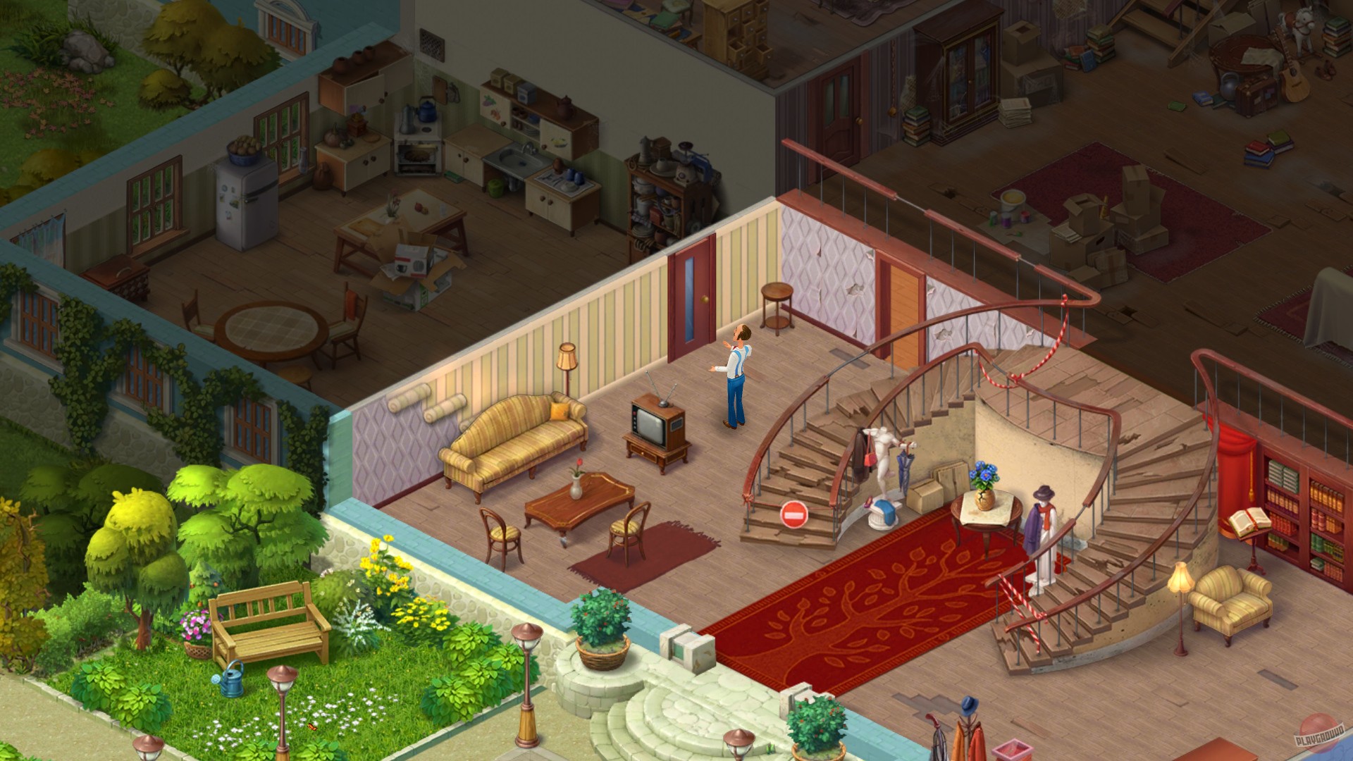 Скриншот из игры Homescapes - 36