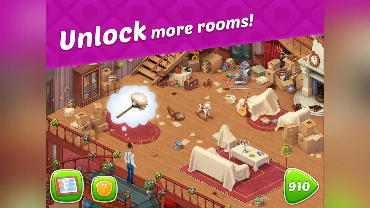 Скриншот из игры Homescapes - 27
