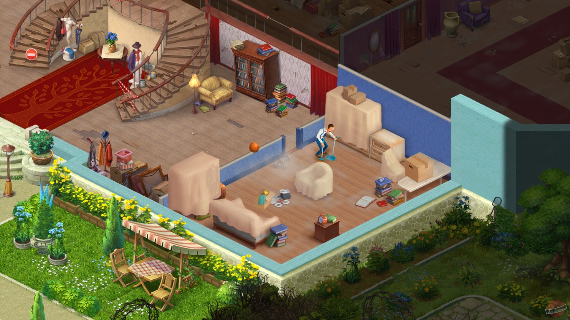 Скриншот из игры Homescapes - 75