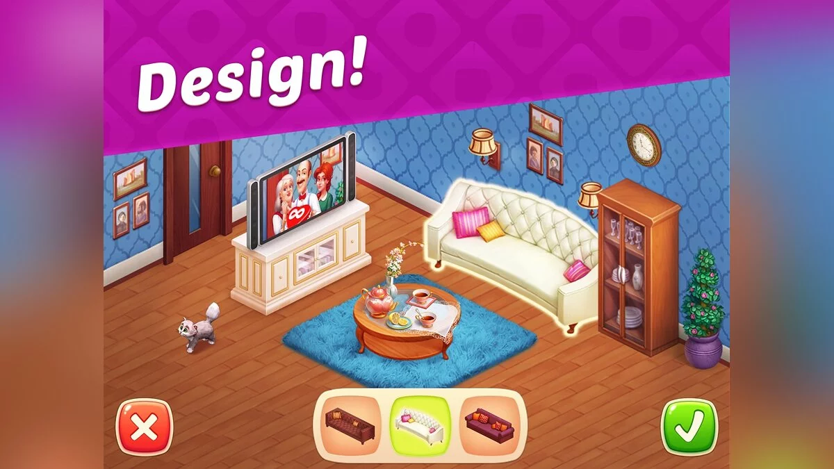 Скриншот из игры Homescapes - 29