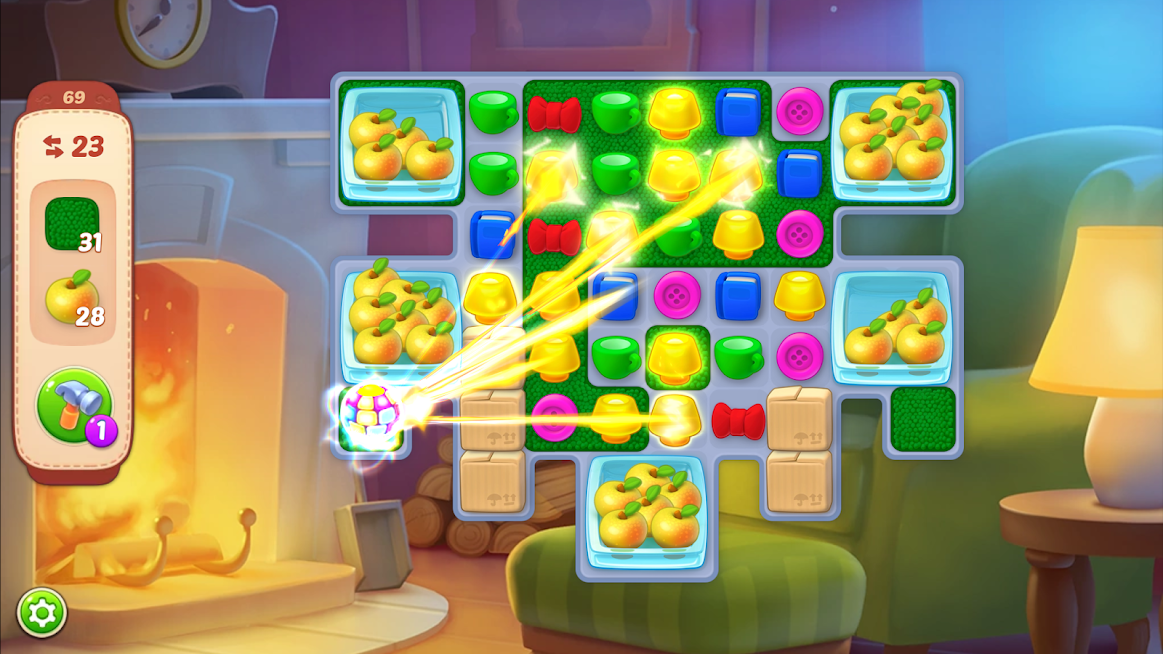Скриншот из игры Homescapes - 5