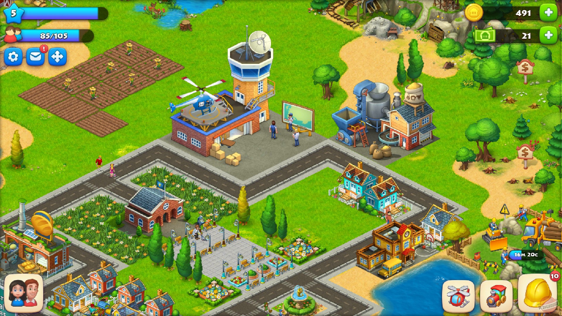 Скриншот из игры Township - 25