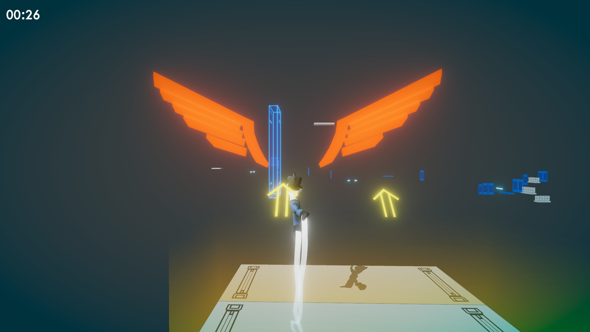 Скриншот из игры Synthrun - 1